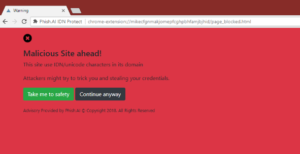 НОВОЕ РАСШИРЕНИЕ ДЛЯ CHROME ЗАЩИТИТ ОТ ГОМОГРАФИЧЕСКИХ АТАК