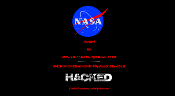 Спустя 5 лет после атак на сайты NASA в Италии пойман виновник инцидентов 