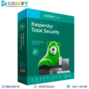 Kaspersky Total Security - 1 год на 3 устройства