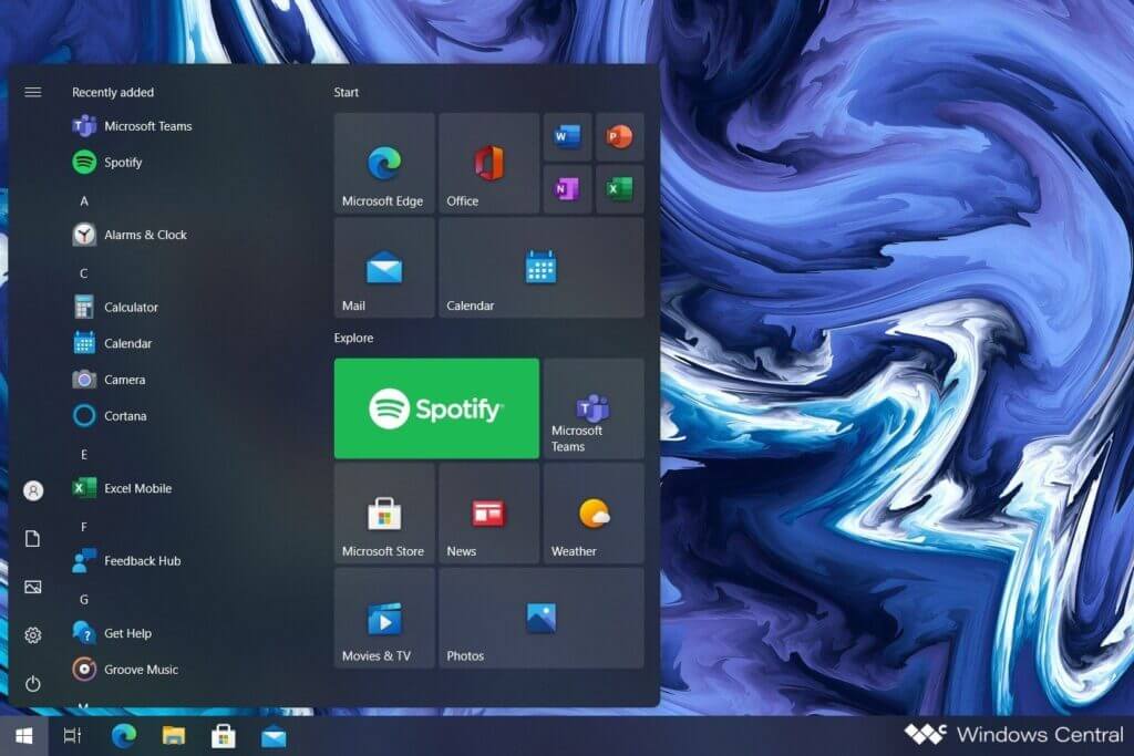 Windows 10 Sun Valley (21H2)
