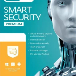 ESET Smart Security Premium 2023 на 1 год на 2 ПК