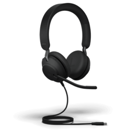 Проводная гарнитура Jabra Evolve2 40, USB-A, MS Stereo