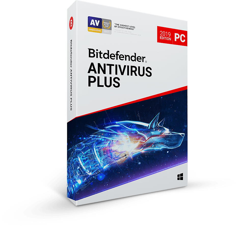 Bitdefender Antivirus Plus 1 qurilma uchun 2 yil