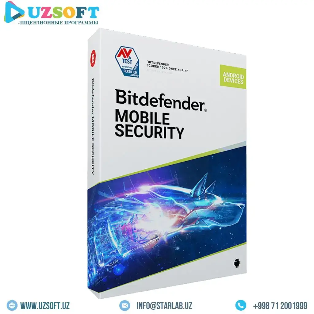 Bitdefender Mobile Security для Android на 1 года для 1 устройства