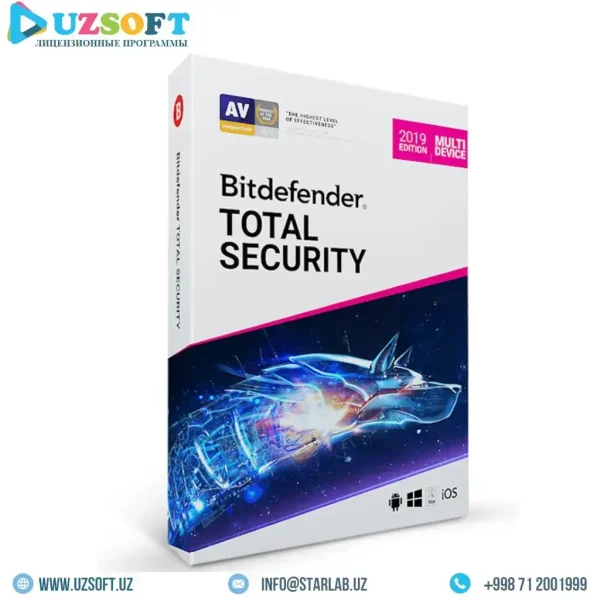 Bitdefender Total Security на 2 года для 5 устройств