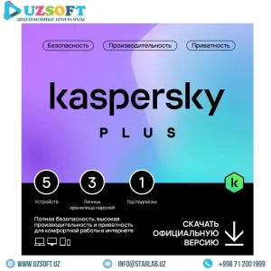 Kaspersky Plus 5-Dev. 1 y.