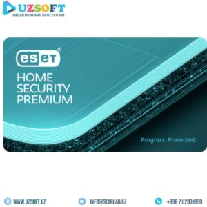 ESET Home Security Premium на 2 уст. 1 г.