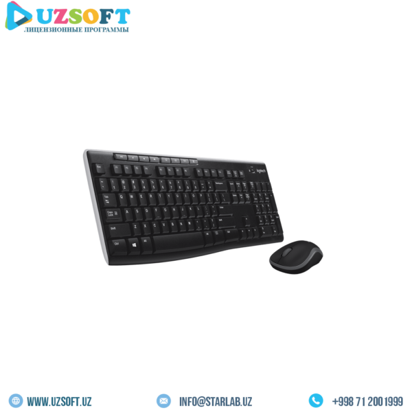 LOGITECH MK270 Wireless Combo - BLACK - RUS