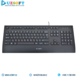 LOGITECH K280e Corded Keyboard - BLACK - USB - RUS - B2B