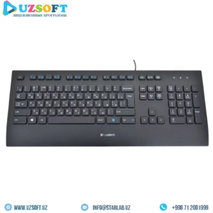 LOGITECH K280e Corded Keyboard - BLACK - USB - RUS - B2B