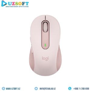 LOGITECH M650 Signature Bluetooth Mouse rose